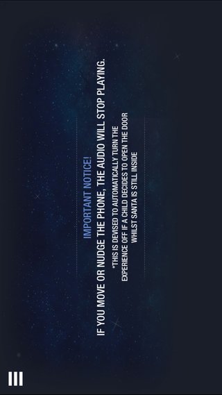 サンタを信じさせるアプリ