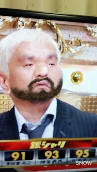 snowでテレビから撮ろう(笑)
