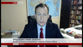 韓国 朴槿恵大統領の罷免決定!