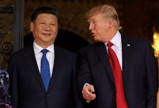 米中首脳会談始まる　トランプ氏「偉大な関係築く」