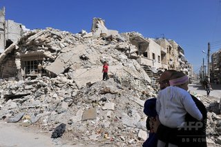 ロシア軍の空爆か　シリア北西部で空爆、子供5人を含む18人死亡