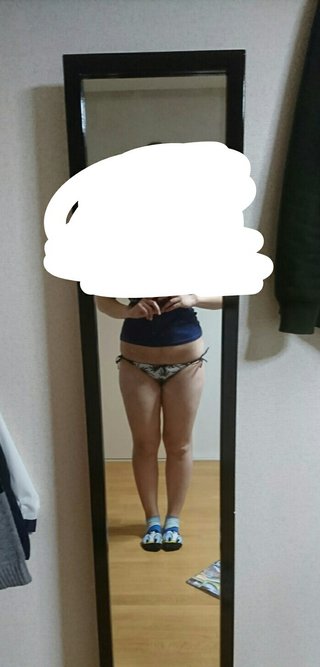 166cm 69.7kg デブママからほっそりママへ