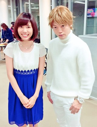 フジ山崎夕貴アナ　おばたのお兄さんと誕生日お泊り愛 