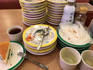 かっぱ寿司なう