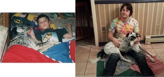 30年間5年ごとに同じ場所、順番、ポーズ、表情で撮影している親友5人組の写真