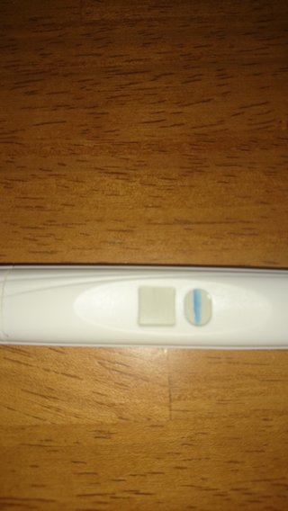 妊娠検査薬の蒸発線