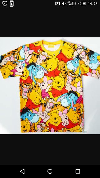 くまのプーさんのTシャツ ペアルック