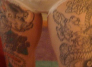 誘惑に負けてtatoo入れちゃった