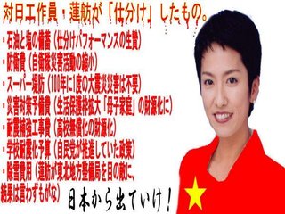 蓮舫は中国人？韓国人？【蓮舫のパスポート画像あり】