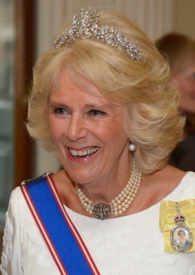 カミラ夫人、勝手に女王のティアラを借用