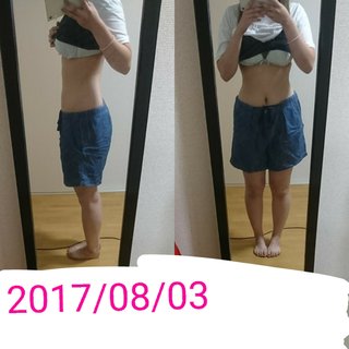 166cm 69.7kg デブママからほっそりママへ