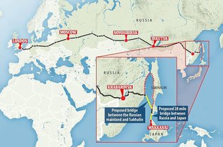 【画像あり】ロシアが“北海道－サハリン橋建設”を提案　「実現で日本はユーラシア大陸で大国に」
