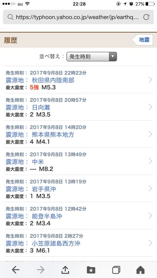 今日、地震多くない…？