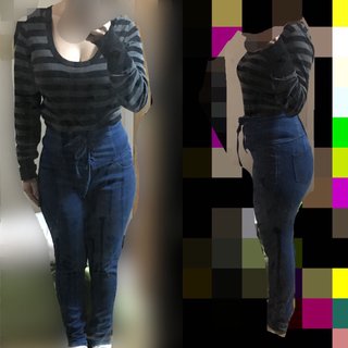 体型を晒すトピ