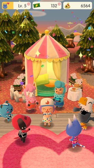 スマホ版【どうぶつの森】