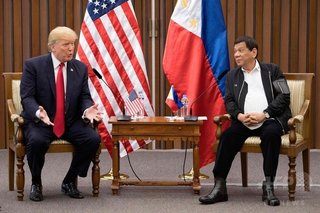 トランプ氏、フィリピン大統領とは「素晴らしい関係」