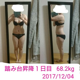 166cm 69.7kg デブママからほっそりママへ
