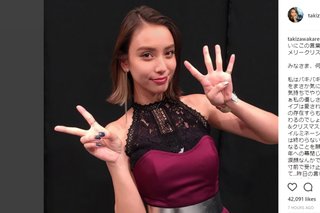 滝沢カレンが「今のりゅうちぇる」を表現した「四字熟語」に視聴者絶賛