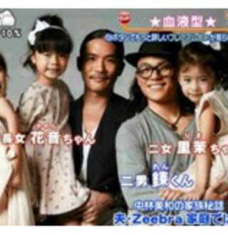 ZEEBRAと中林美和の娘が美人に成長してる…