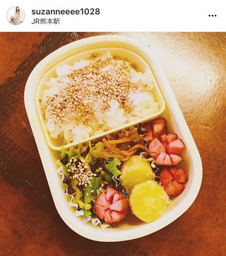 スザンヌ、手作り弁当の写真が「美味しそう」だと好感度もアップする