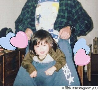 中条あやみ“かわいすぎる”子ども時代