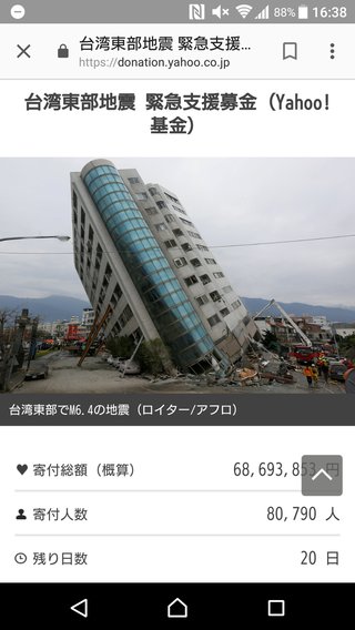 阿部寛、台湾地震に1000万寄付