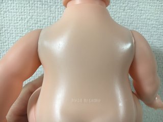 お風呂に入れてたらメルちゃんがカビた！