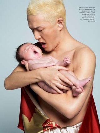 中村獅童　雑誌で親子２ショット　前妻との長男とも会い、再婚報告も明かす