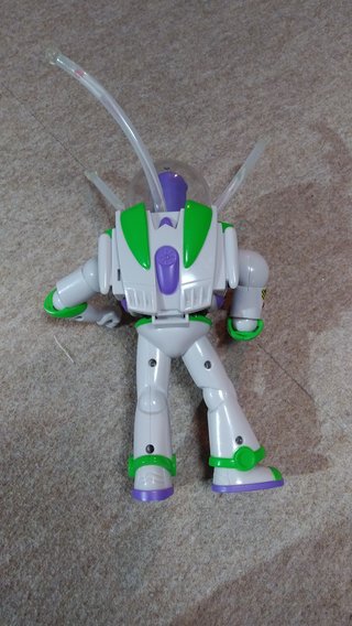 TDR バズのオモチャの電池交換