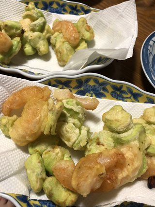 ソラマメの天ぷらの作り方