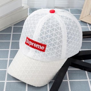 supreme 子供メッシュキャップ 通気性 シュプリームキッズ帽子 おしゃれ 