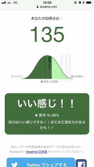 このＩＱテストやってみて！