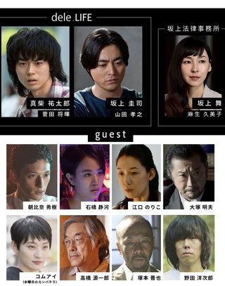 金曜ナイトドラマ「dele」