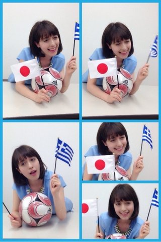 日本とギリシャのハーフの美女