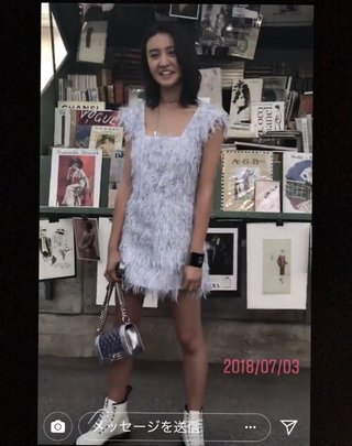 koki、短足コンプレックで写真修正
