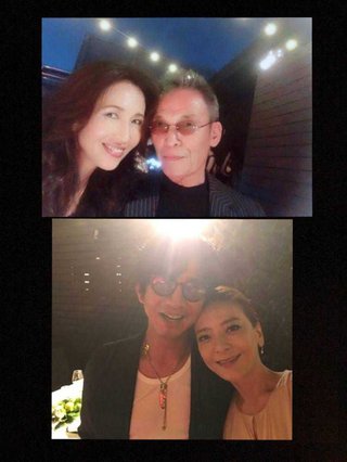木村拓哉と工藤静香のツーショット