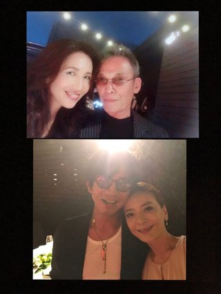 木村拓哉と工藤静香のツーショット