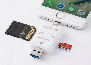 知ってた？iPhoneの写真や動画はSDカードに保存出来るんだよ