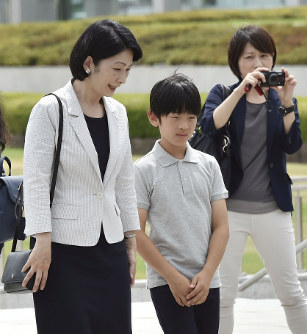 悠仁さま、紀子さまと広島訪問