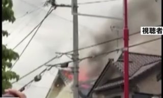 埼玉・茨城の家屋で落雷による火災