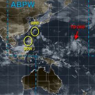 台風 22号、23号、24号に警戒