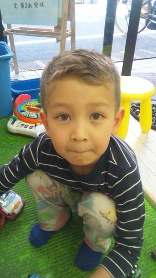 ハーフの男の子かわいい！