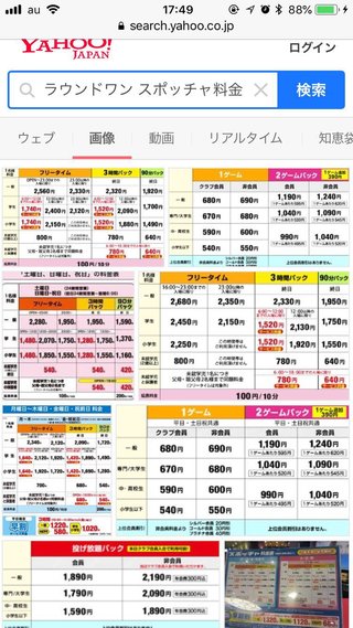 ラウンドワン行ったことある人