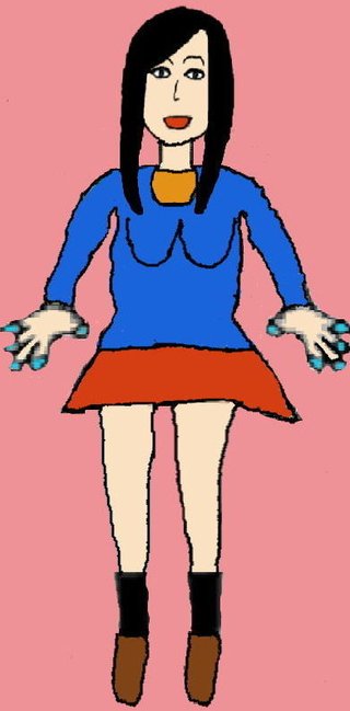私の似顔絵