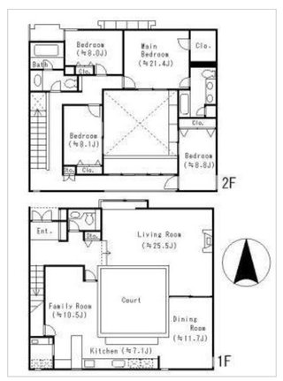 リビングLDKで40畳にして中庭作ったけど大失敗