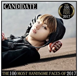 世界一ハンサムな顔 1位 BTSのキムテヒョン