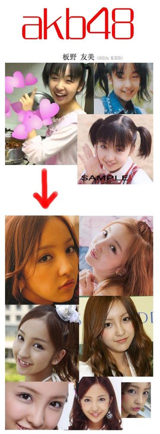 この芸能人、モデル、顔変わりすぎでしょ！