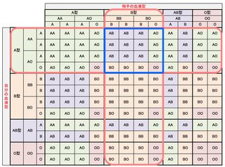 AとAからO生まれるの？
