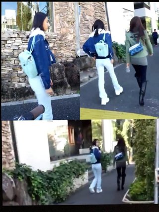工藤静香とkokiに遭遇。実際チビで短足