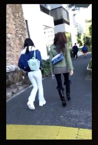 工藤静香とkokiに遭遇。実際チビで短足